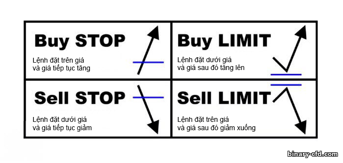 các loại lệnh ngoại hối