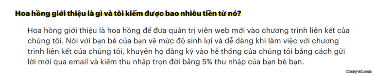 Chương trình liên kết phụ trên trang web Clever Aff