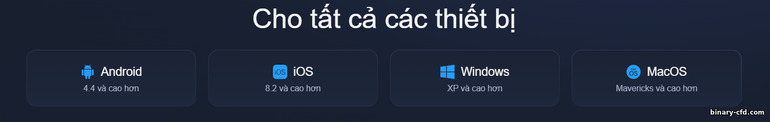 Trang web và ứng dụng môi giới quyền chọn nhị phân ExpertOption