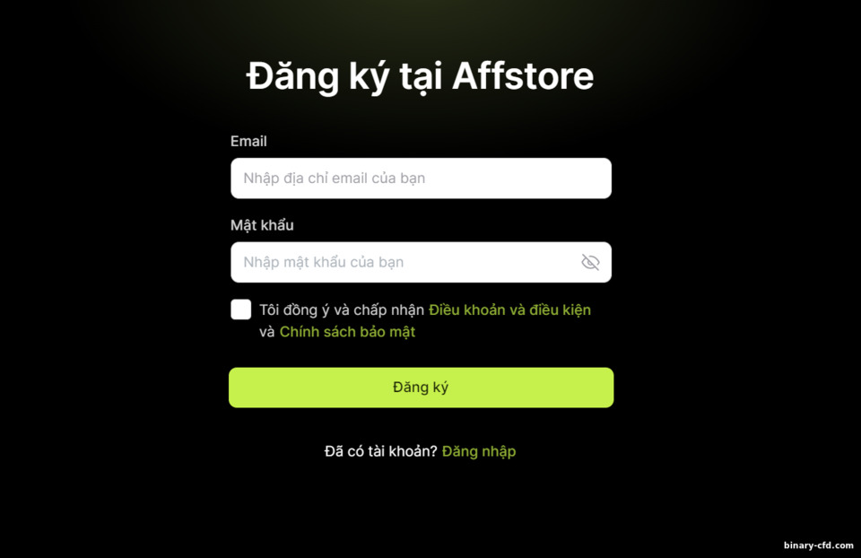 Đăng ký chương trình liên kết của Afstore Đăng ký chương trình liên kết của Afstore