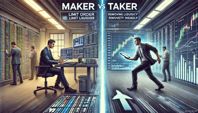 Phân Biệt Lệnh Taker và Maker trên Exmo