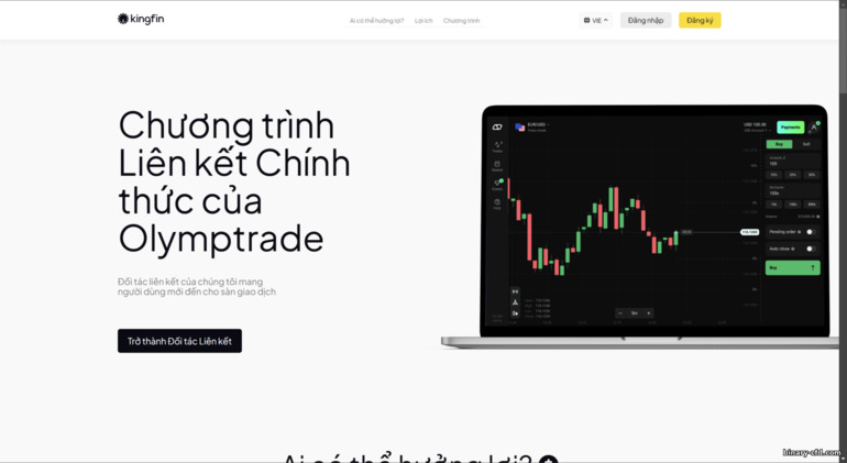 Chương trình liên kết của sàn Olymp Trade