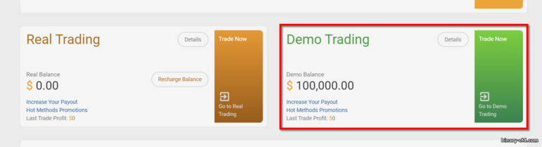 Tài Khoản Demo sàn Close Option Tài Khoản Demo sàn Close Option