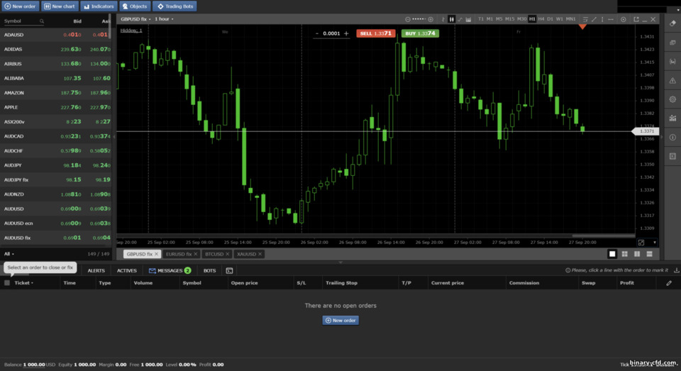 Nền tảng Crystal Ball Markets Mobius Trader 7 Nền tảng Crystal Ball Markets Mobius Trader 7