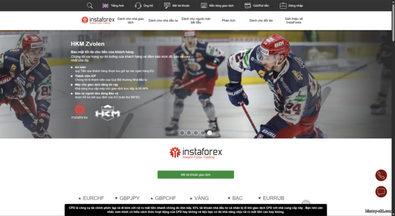 Trang web chính thức Instaforex Trang web chính thức Instaforex