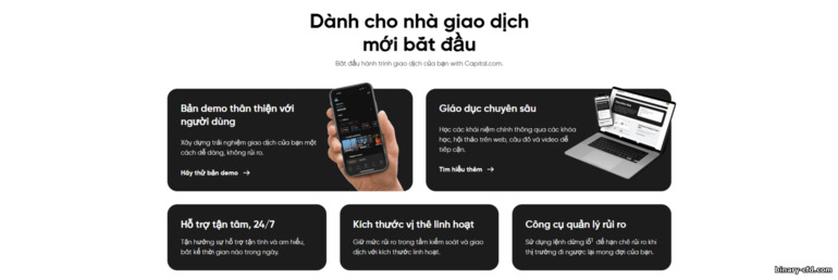Capital.com cho nhà giao dịch mới bắt đầu Capital.com cho nhà giao dịch mới bắt đầu