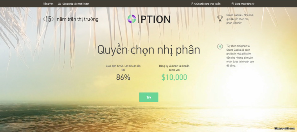 Trang Web Chính Thức GC Option