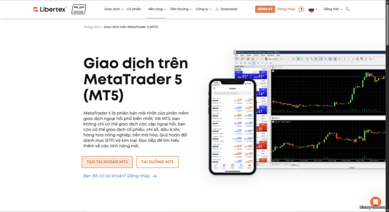 MetaTrader 5 tại Libertex — Forex Club MetaTrader 5 tại Libertex — Forex Club