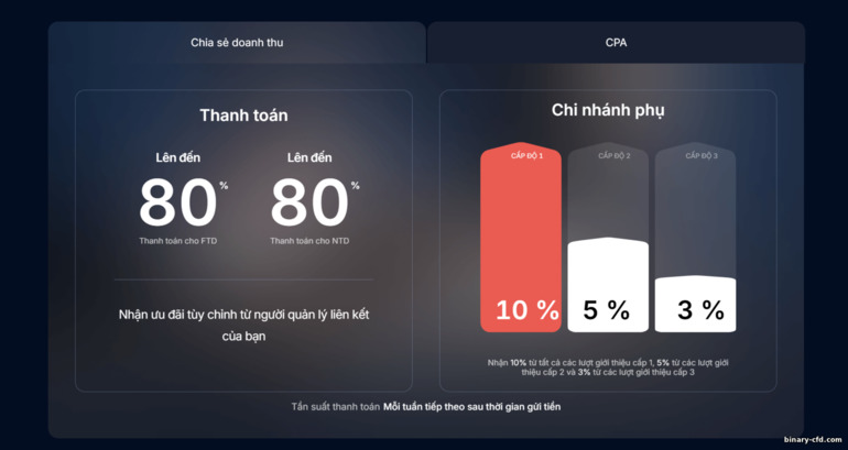 RevShare & Sub Affiliate tại Finministry