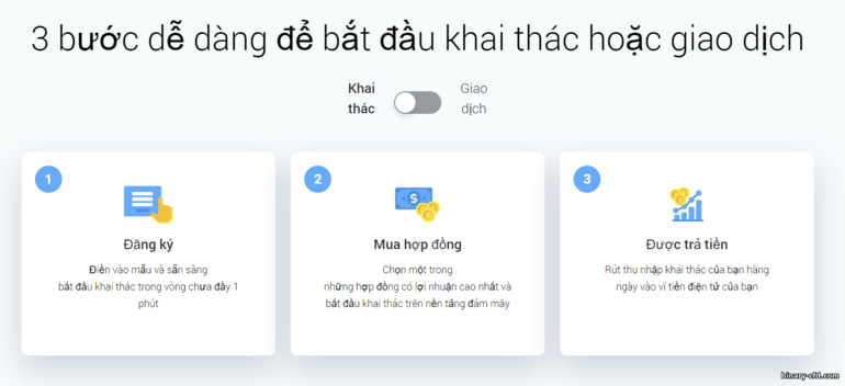 3 Bước Đơn Giản Để Bắt Đầu Đào cùng IQ Mining