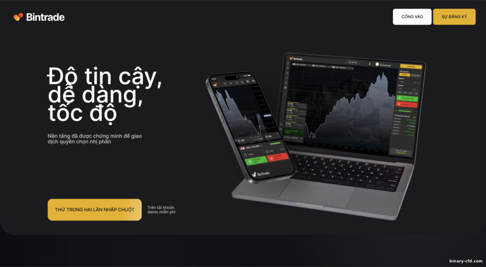 Trang web chính thức của BinTrade