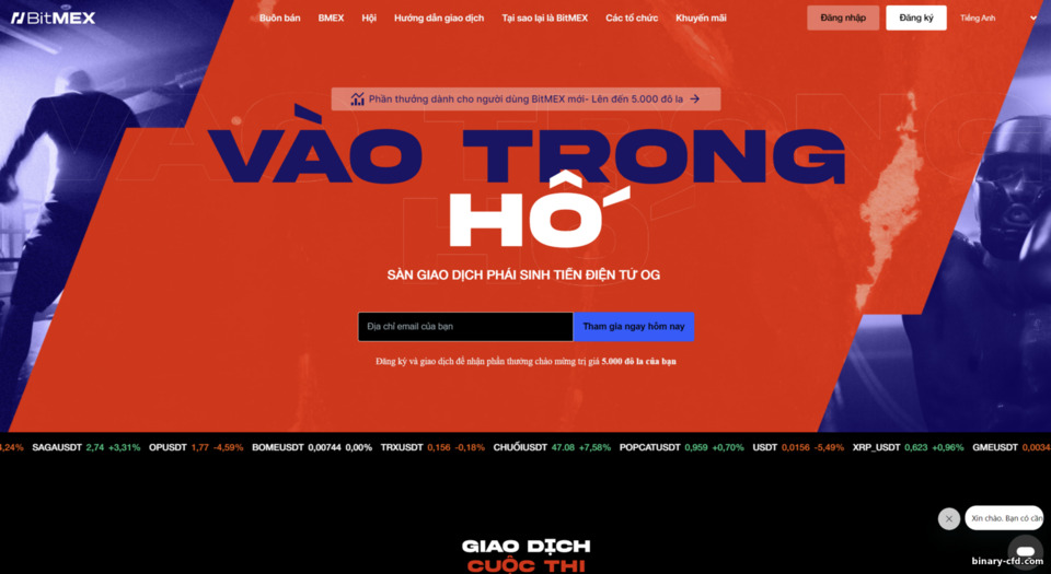Trang Web Chính Thức BitMex Trang Web Chính Thức BitMex